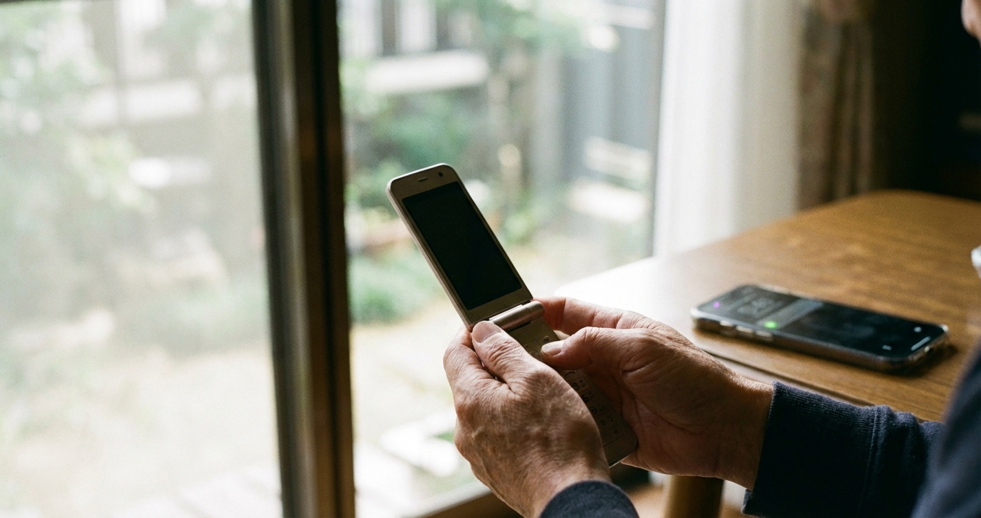 スマホよりガラケー